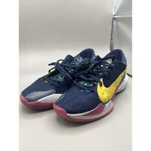 Nike Zoom Freak 2 Superstitious Men's Sz 10.5 Basketball Sneakers Navy DB4689400